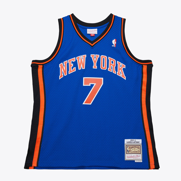 Koszulka Mitchell & Ness NBA Dark Jersey New York Knicks Carmelo Anthony #7 royal