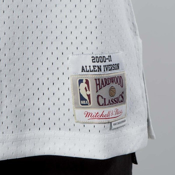 Mitchell & Ness Philadelphia 76ers #3 Allen Iverson white Swingman Jersey