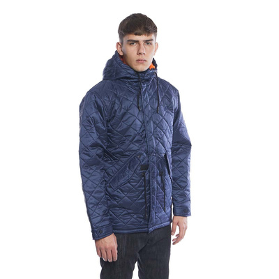 Backyard Cartel kurtka jacket Parka Padded navy