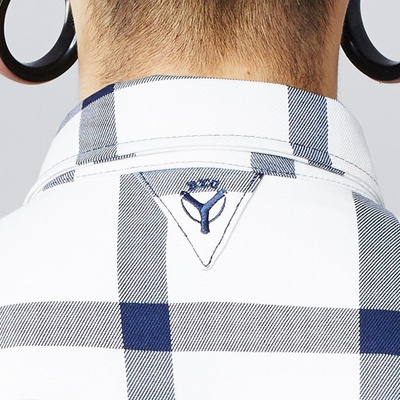 Koszula Backyard Cartel Check Shirt white SS2017