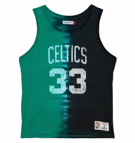 Koszulka Mitchell & Ness Boston Celtics Tie Dye Cotton N&M Tank zielona