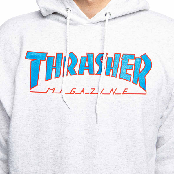 Bluza Thrasher Outlined Hoodie szara