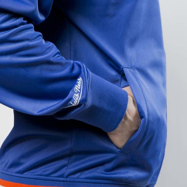 Kurtka Mitchell & Ness New York Knicks royal NBA Top Prospect Jacket