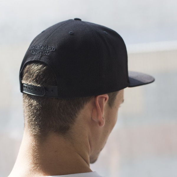 Backyard Cartel czapka snapback Inset black