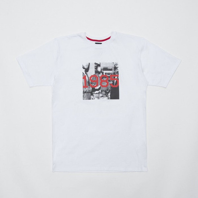 Backard Cartel t-shirt Rasmentalism "1985" white