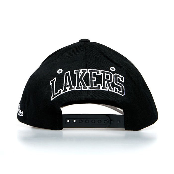 Czapka Mitchell & Ness snapback Los Angeles Lakers black BGW3 Snapback