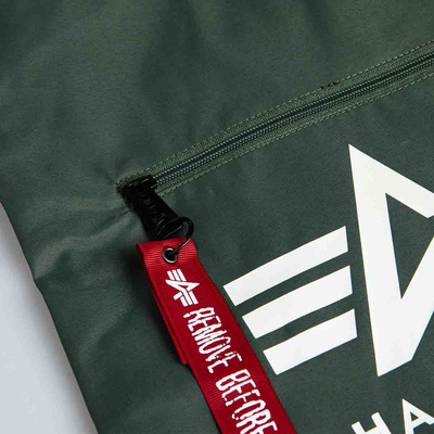 Worek Alpha Industries Alpha Gym Bag zielony