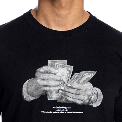 Koszulka HUF Criminology S/S Tee czarna