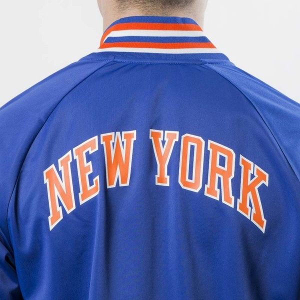Kurtka Mitchell & Ness New York Knicks royal NBA Top Prospect Jacket