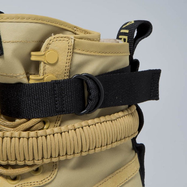 Sneakers buty zimowe Nike SF AF1 club gold (864024-700)