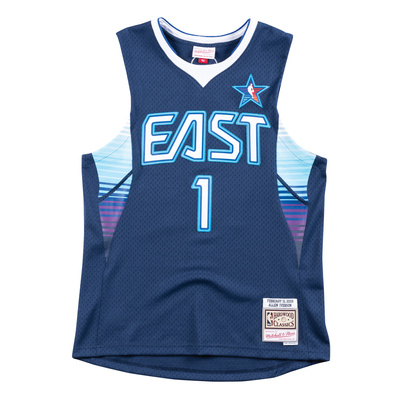 Mitchell & Ness Allen Iverson 2009 #1 navy Swingman Jersey 