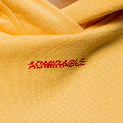 Admirable hoodie Logo Core yellow