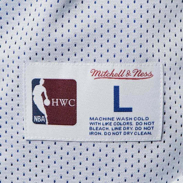 Koszulka dwustronna Mitchell & Ness Philadelphia 76ers Allen Iverson 2004 white / royal All Star Reversible