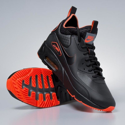 Nike Air Max 90 Ultra Mid Winter SE black / black - total crimson AA4423-001