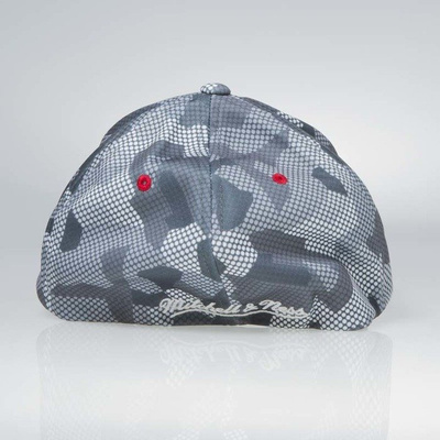 Czapka Mitchell & Ness flexfit slouch Chicago Bulls grey Carbon Camo