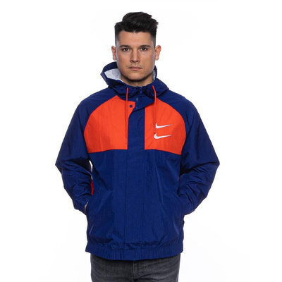 Kurtka Nike NSW Swoosh Jacket blue/orange
