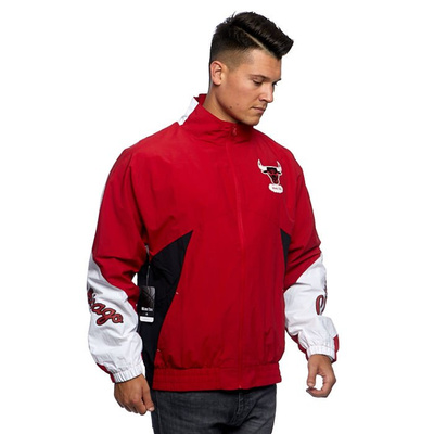 Kurtka Mitchell & Ness Chicago Bulls Midseason Windbreaker 2.0 red