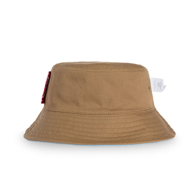 Kapelusz dwustronny Levi's Denim Rev Bucket Hat niebieski