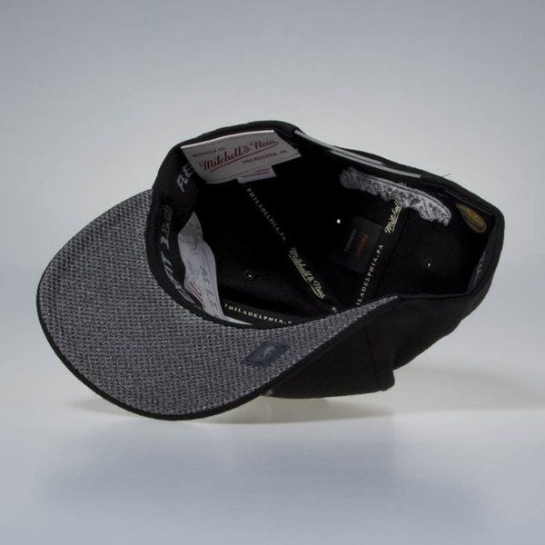 Czapka Mitchell & Ness Snapback Golden State Warriors black Melange Logo 110 SB