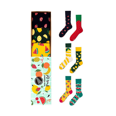 Many Mornings Socks 3-Pack Fruits Set