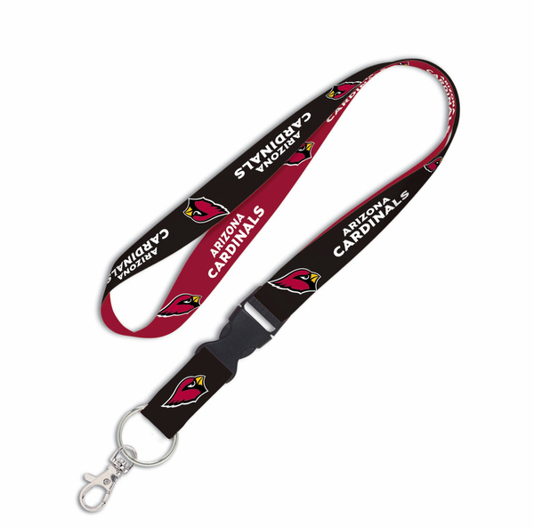 Smycz WinCraft NFL Lanyard w/detachable buckle 1" Arizona Cardinals