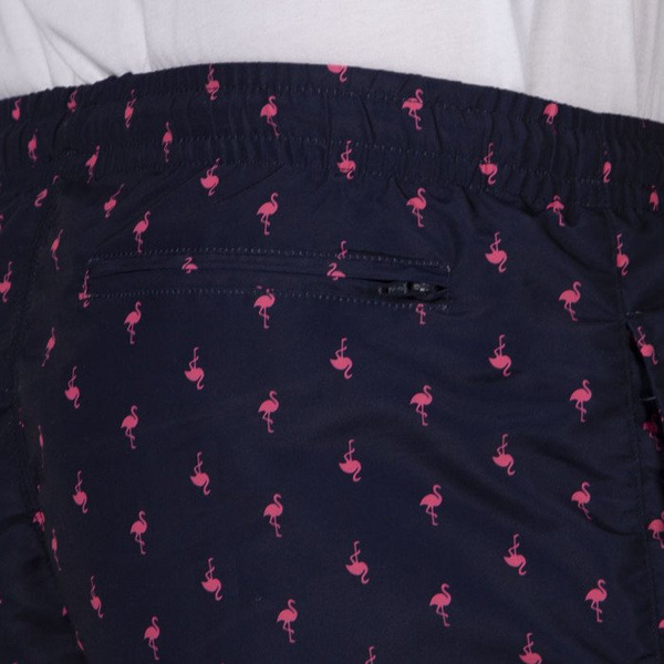 Szorty Urban Classics Pattern Swim Shorts flamingo