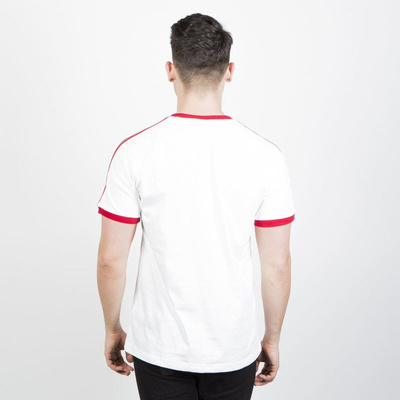 T-shirt  Adidas Originals 3-Stripes Tee white / power red