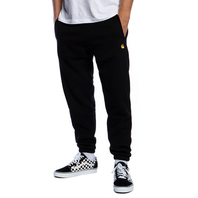 Carhartt Chase Sweatpants black/gold