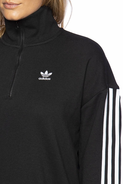 Bluza damska Adidas Originals Adicolor Classics Polar Fleece Half-Zip Sweatshirt czarna