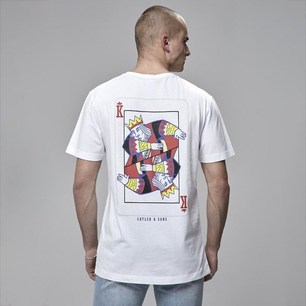 Cayler & Sons koszulka White Label King Dab Tee white / multicolor