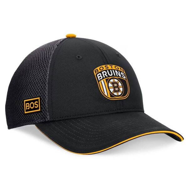 Czapka Fanatics NHL Authentic Pro Draft Structured Trucker Boston Bruins black/yellow/gold