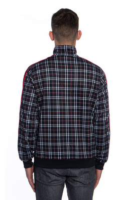 Jacket Fila Men Tarun Aop Track Jacket black tartan allover