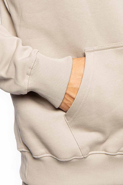 Bluza Alpha Industries Organics EMB Hoody beżowa