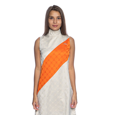 Fila Hanako Satin Dress eggnog-mandarin orange