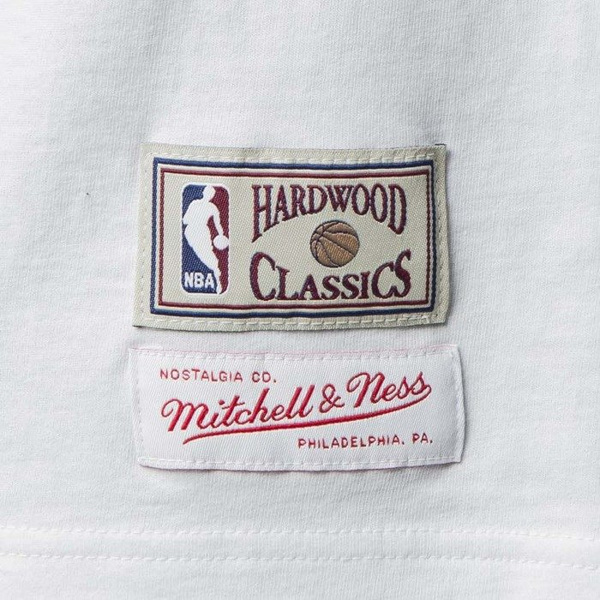 Koszulka Mitchell & Ness Golden State Warriors #30 Stephen Curry T-shirt white Name & Number Traditional