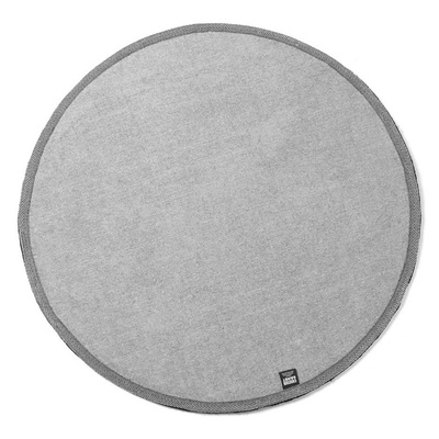 Chinatown Market Smiley Basketball Rug yellow