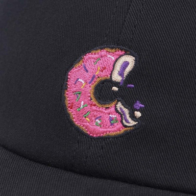 Cayler & Sons Los Munchos Curved Cap black / pink