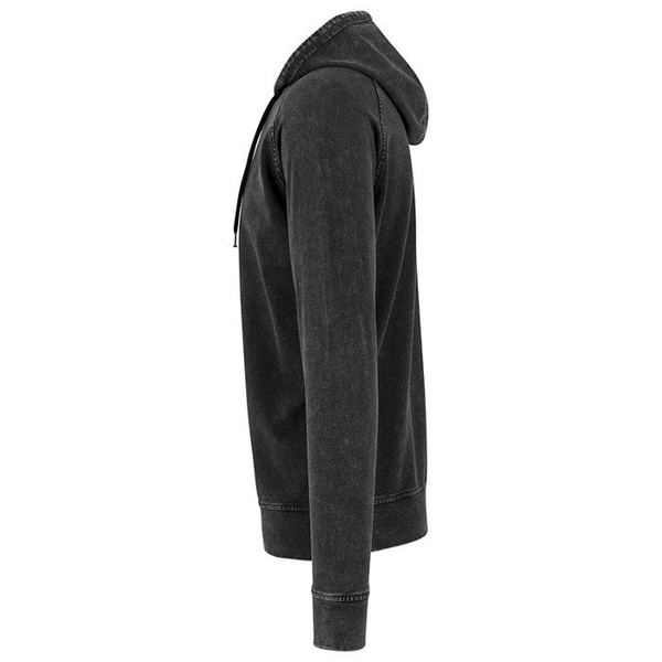 Urban Classics bluza Acid Wash Raglan Hoody dark grey TB1381