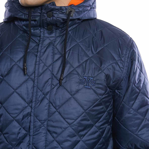Backyard Cartel kurtka jacket Parka Padded navy