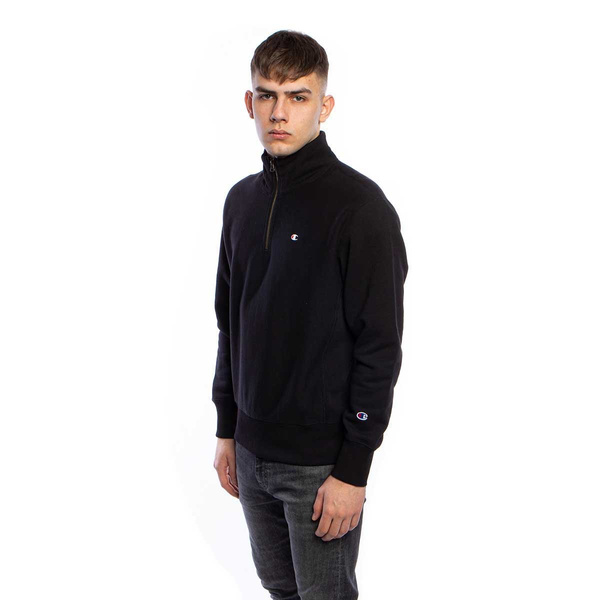 Bluza Champion Half Zip-Up Reverse Weave Sweatshirt czarna (214678-KK001)
