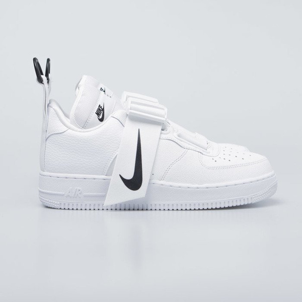 Sneakers buty Nike Air Force 1 Utility white/white-black (AO1531-101)