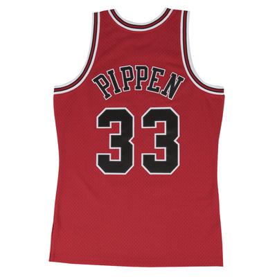 Mitchell & Ness Chicago Bulls #33 Scottie Pippen red Swingman Jersey 