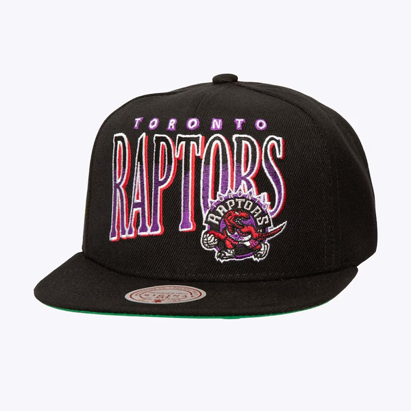 Mitchell & Ness Toronto Raptors Line Work Snapback black