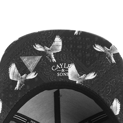 Cayler & Sons White Label snapback czapka Saints Cap grey / black / white (WL-CAY-SS16-13)
