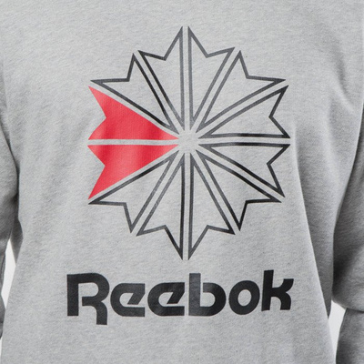 Reebok Classics Bluza Big Starcrest Crew medium grey heather