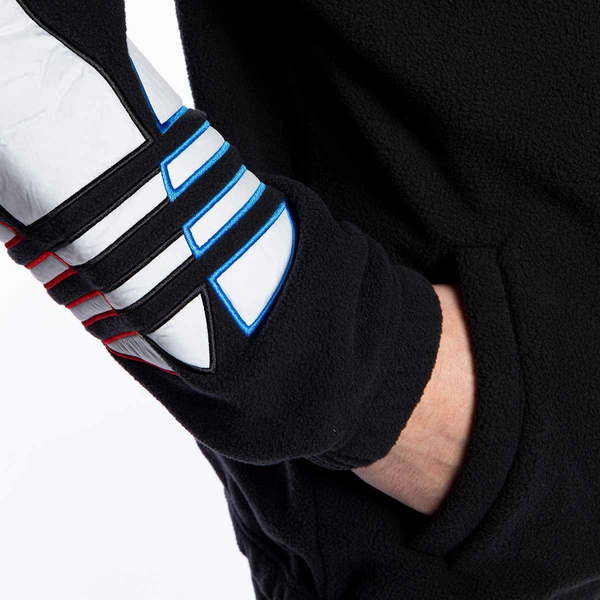 Bluza Adidas Originals Tricol Half-Zip Polar Fleece Sweatshirt czarna