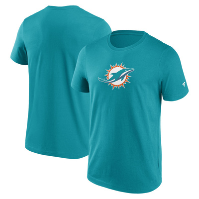 Koszulka Fanatics NFL Primary Logo Graphic Tee Miami Dolphins new aqua