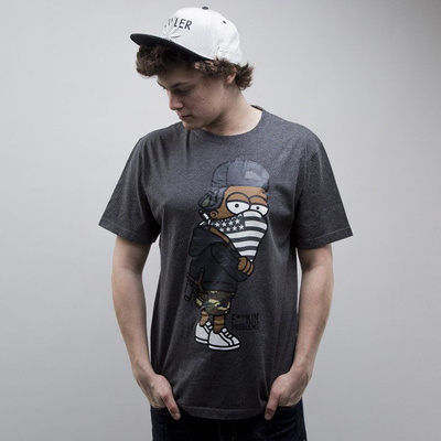 Cayler & Sons t-shirt Smart grey heather / black (CAY-SS15-AP-23-01)