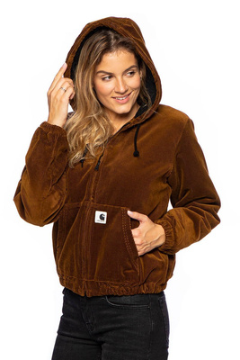 Kurtka damska Carhartt WIP W' Timber Jacket brązowa