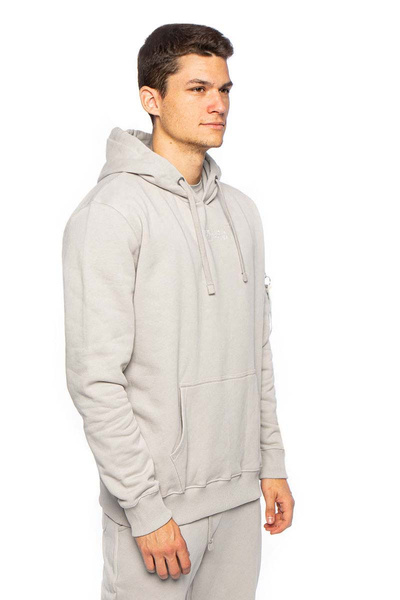 Bluza Alpha Industries Organics EMB Hoody beżowa